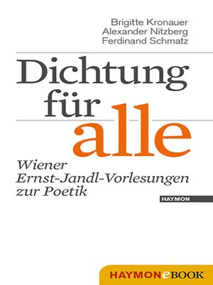 cover image of Dichtung für alle